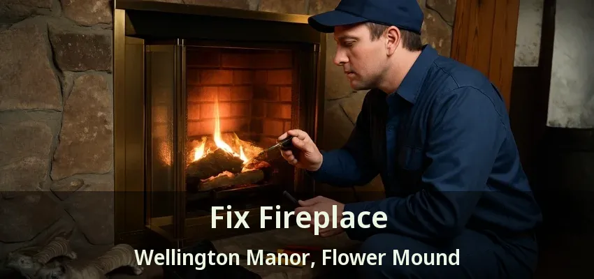 Fix Fireplace Wellington Manor, Flower Mound - TX