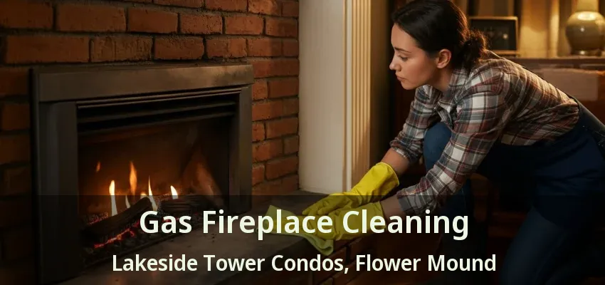 Gas Fireplace Cleaning Lakeside Tower Condos, Flower Mound - TX