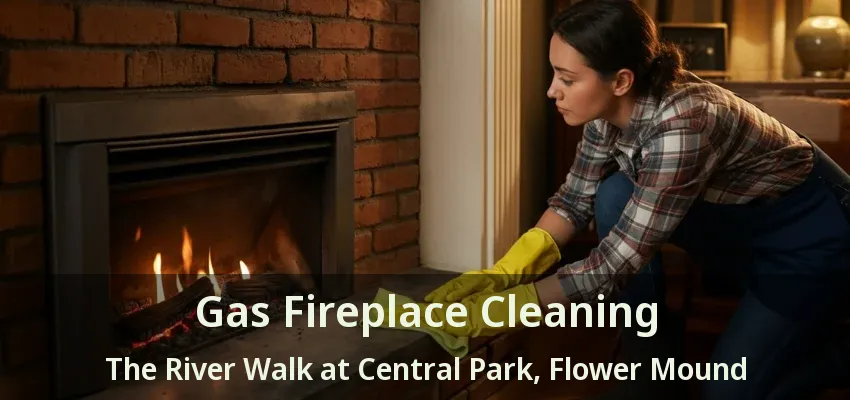 Gas Fireplace Cleaning The River Walk at Central Park, Flower Mound - TX