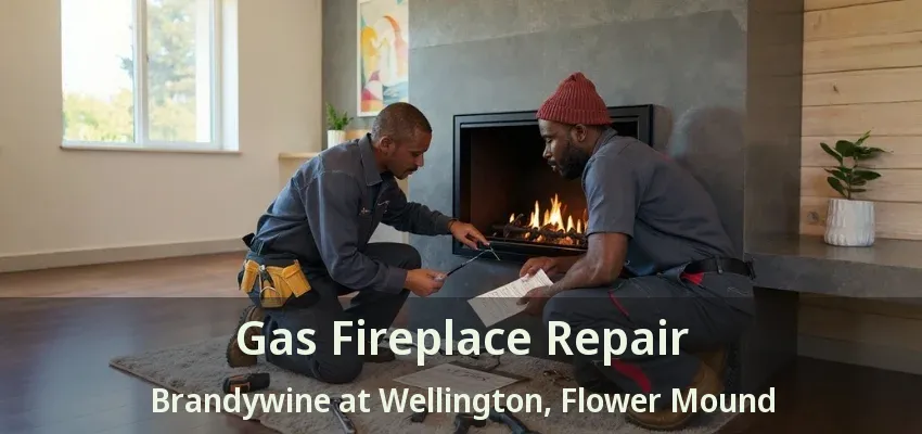 Gas Fireplace Repair Brandywine at Wellington, Flower Mound - TX