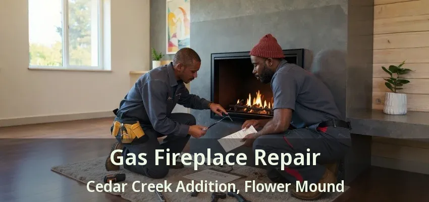 Gas Fireplace Repair Cedar Creek Addition, Flower Mound - TX