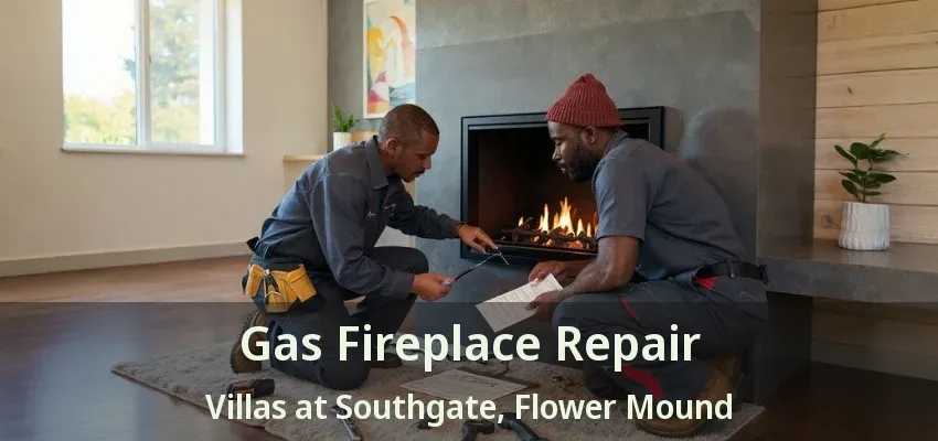 Gas Fireplace Repair Villas at Southgate, Flower Mound - TX