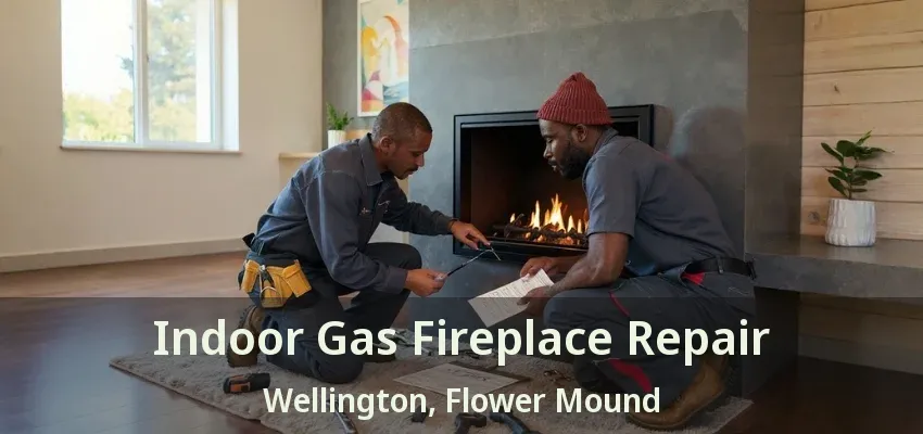 Indoor Gas Fireplace Repair Wellington, Flower Mound - TX
