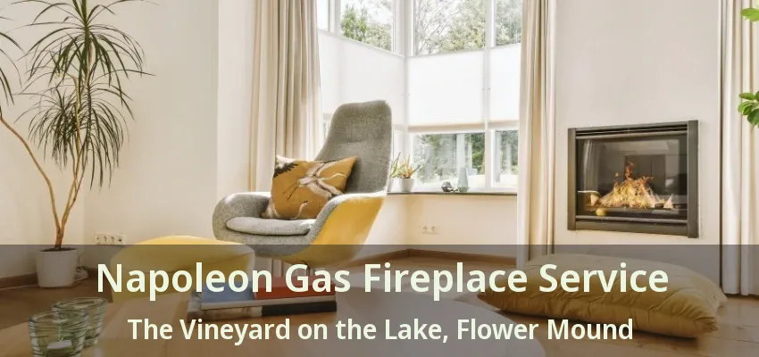 Napoleon Gas Fireplace Service The Vineyard on the Lake, Flower Mound - TX