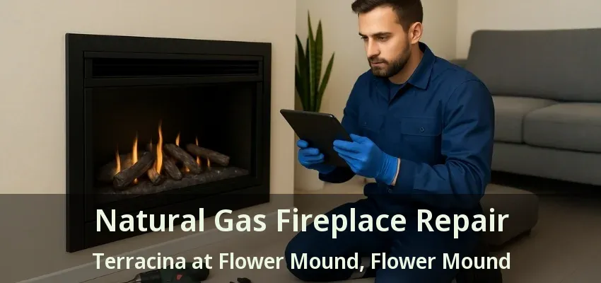 Natural Gas Fireplace Repair Terracina at Flower Mound, Flower Mound - TX