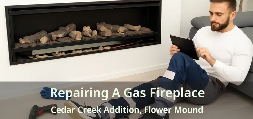 Repairing A Gas Fireplace Cedar Creek Addition, Flower Mound - TX