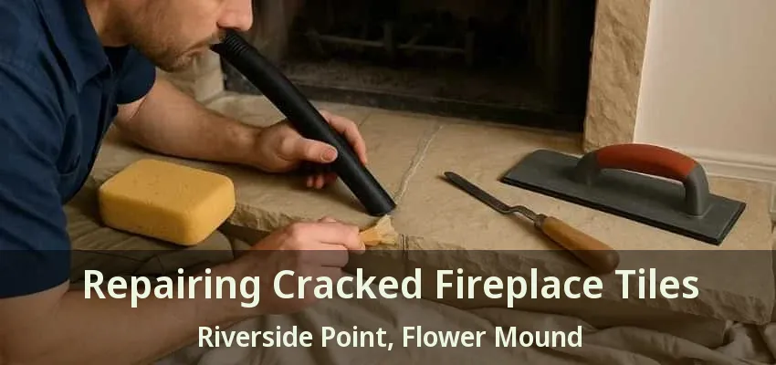 Repairing Cracked Fireplace Tiles Riverside Point, Flower Mound - TX