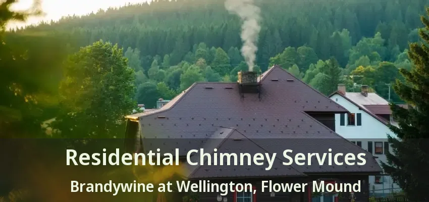Residential Chimney Services Brandywine at Wellington, Flower Mound - TX